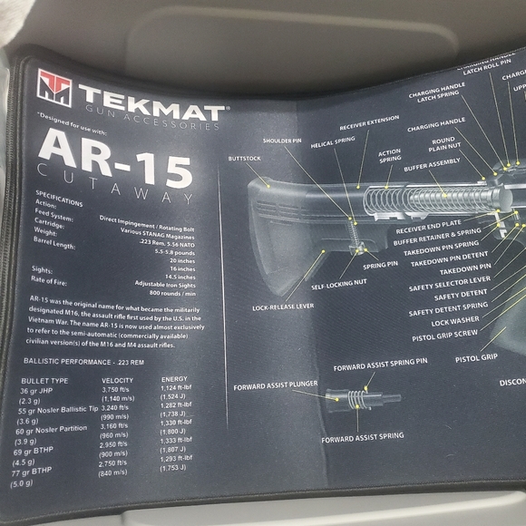 Tekmat Gun Breakdown Cleaning Mat - Picture 1 of 2